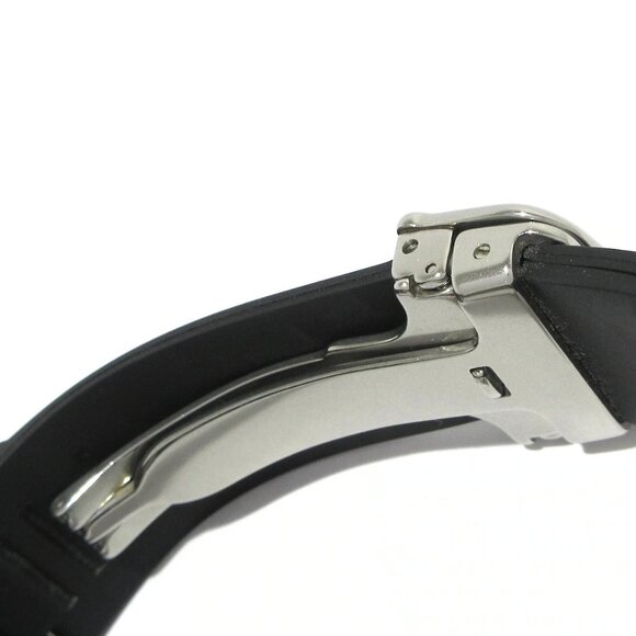 Auth Cartier Chronoscaph LM W10125U2 1******* Black Men's Wrist Watch - Picture 9 of 12